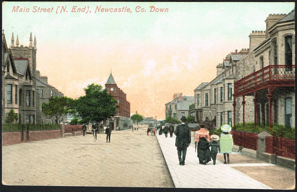 Postcards. Co. Down: Newcastle collection. (100+) at Whyte's Auctions