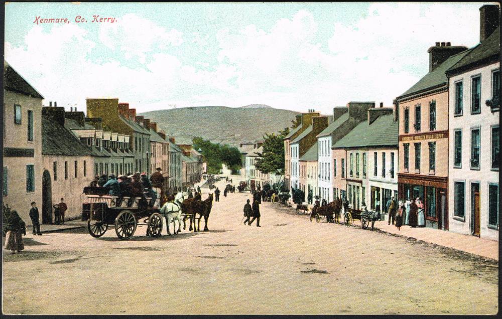 Postcards. Co. Kerry: Kenmare and Parknasilla. (60 approximately) at Whyte's Auctions