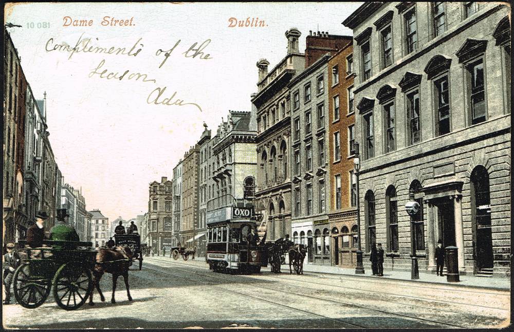 Postcards. Dublin: College Green and Dame Street. (74) at Whyte's Auctions