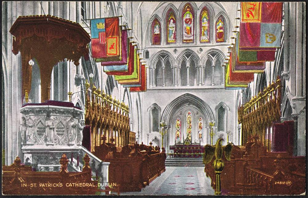 Postcards. Dublin: Castle and Cathedrals. (63) at Whyte's Auctions