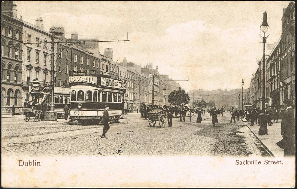 Postcards. Dublin: O'Connell (Sackville) Street collection. (150+) at Whyte's Auctions