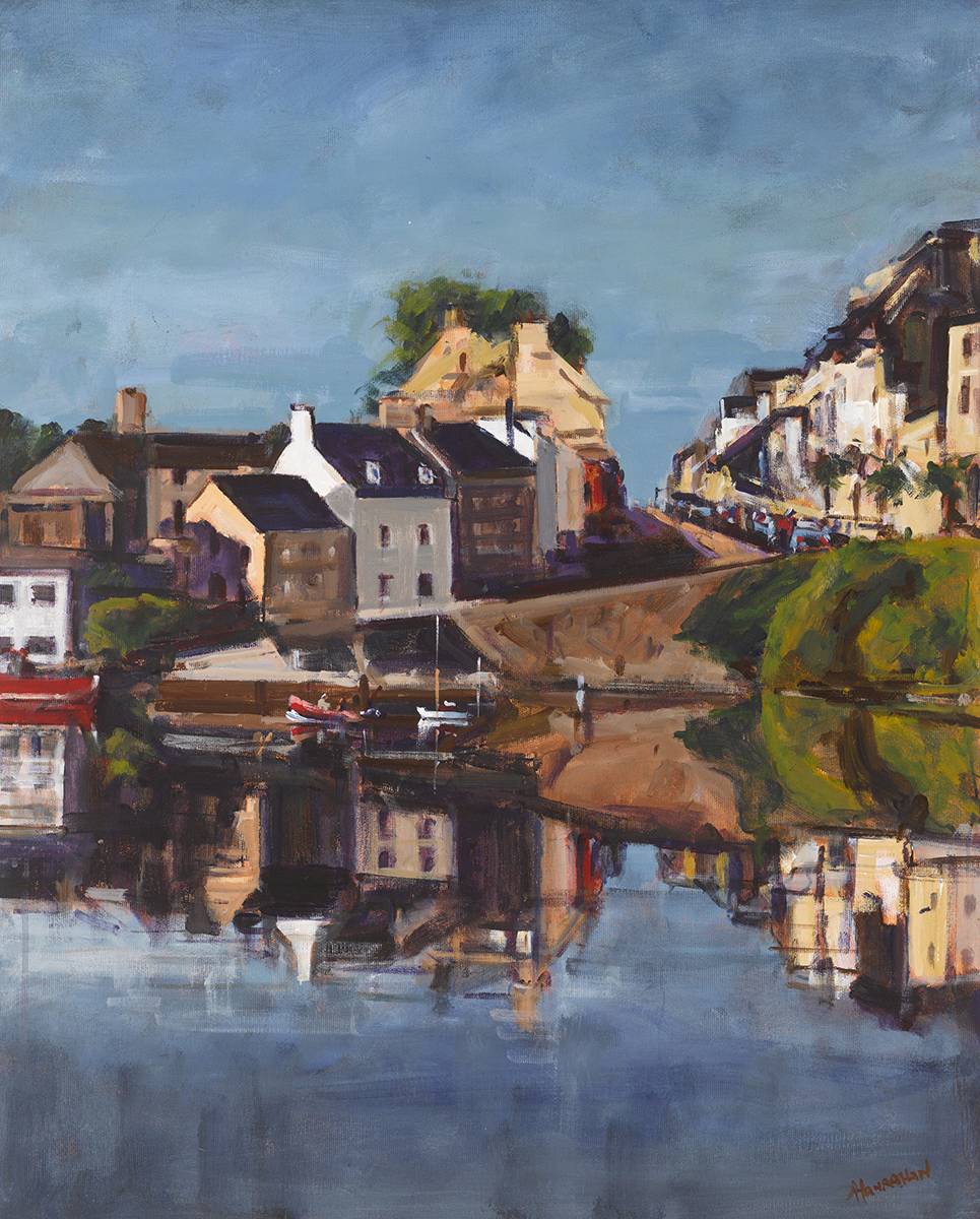 ROUNDSTONE, CONNEMARA by Michael Hanrahan (b.1951) at Whyte's Auctions