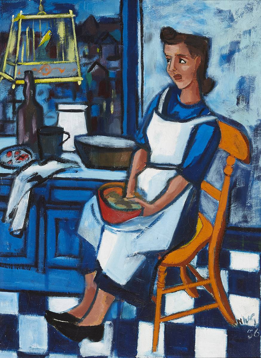 ANNIE, 1956 by Norah McGuinness HRHA (1901-1980) HRHA (1901-1980) at Whyte's Auctions