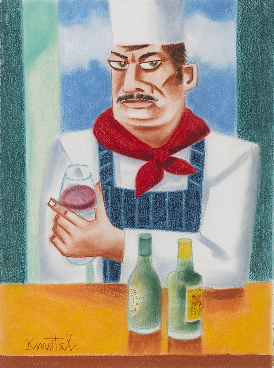 CHEF by Graham Knuttel (b.1954) (b.1954) at Whyte's Auctions