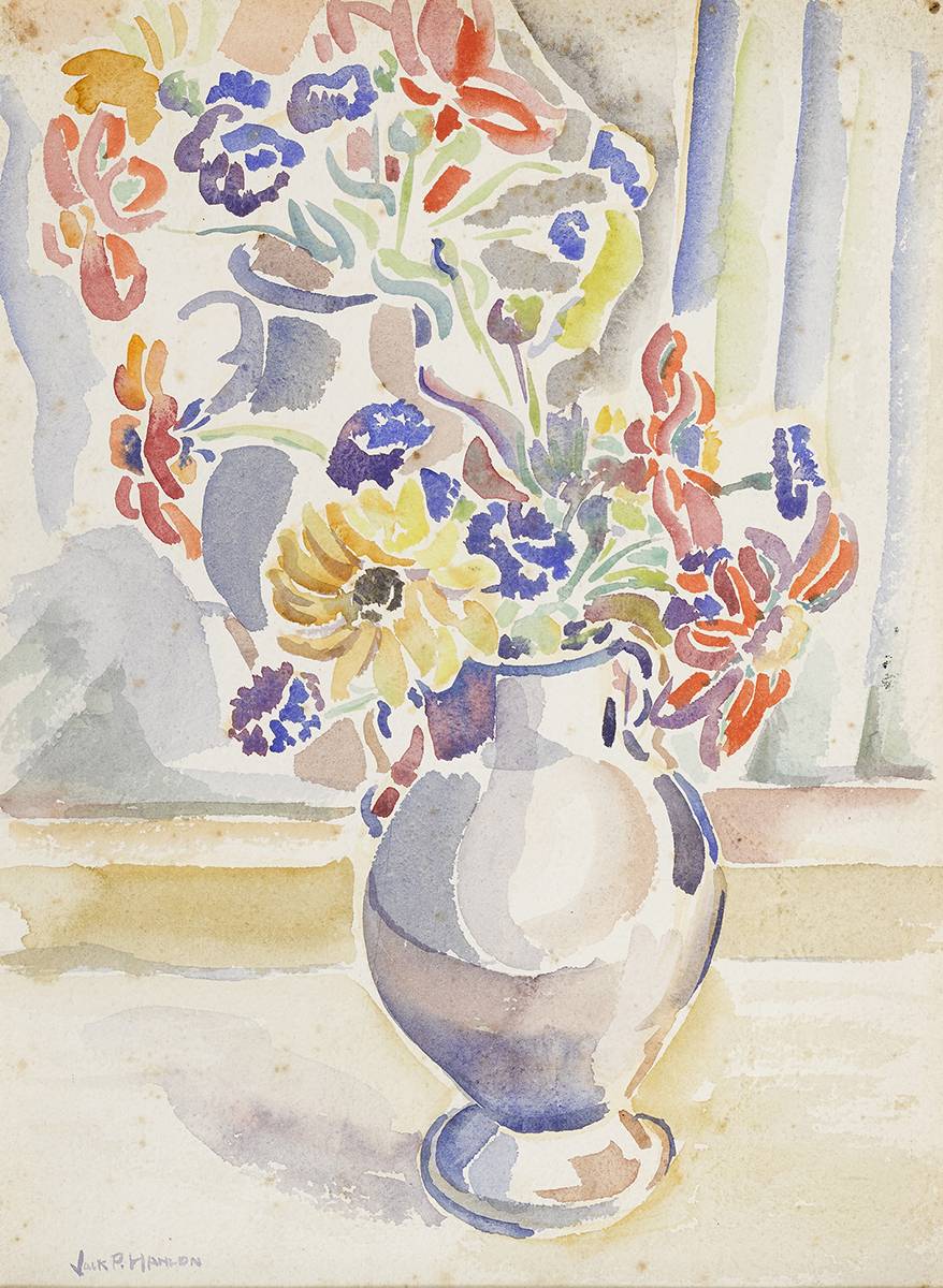 MIXED FLOWERS by Father Jack P. Hanlon sold for 850 at Whyte's Auctions
