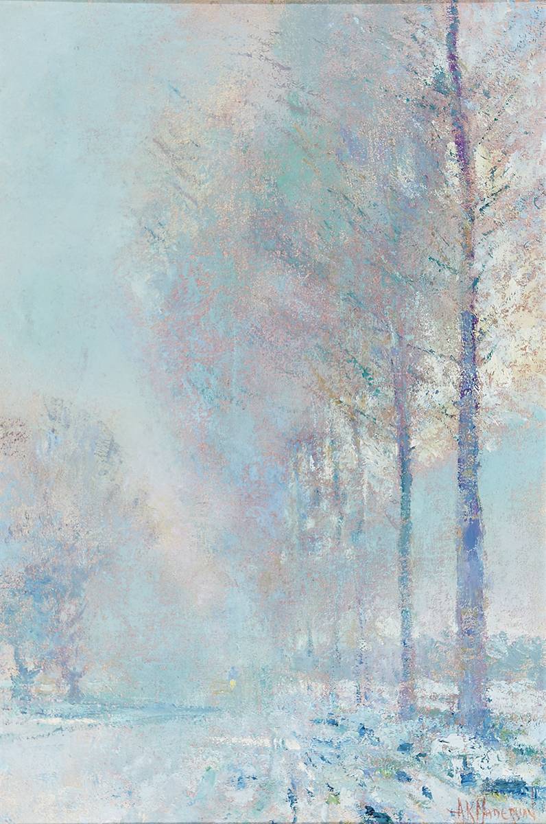 FOG AND SNOW by Arthur K. Maderson (b.1942) at Whyte's Auctions
