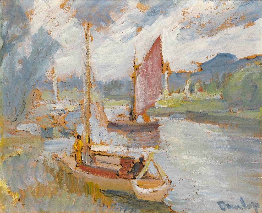 BOATS by Ronald Ossory Dunlop RA RBA NEAC (1894-1973) at Whyte's Auctions