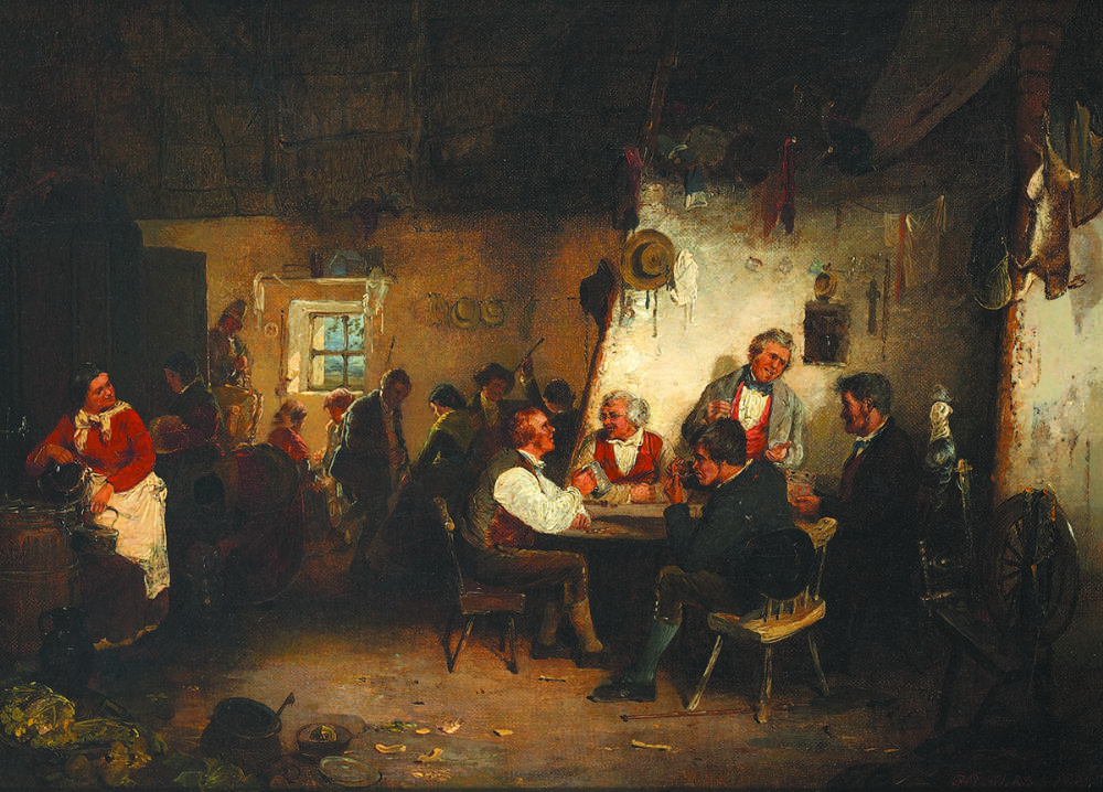 THE SHEBEEN, 1859 by Erskine Nicol ARA RSA (1825-1904) at Whyte's Auctions