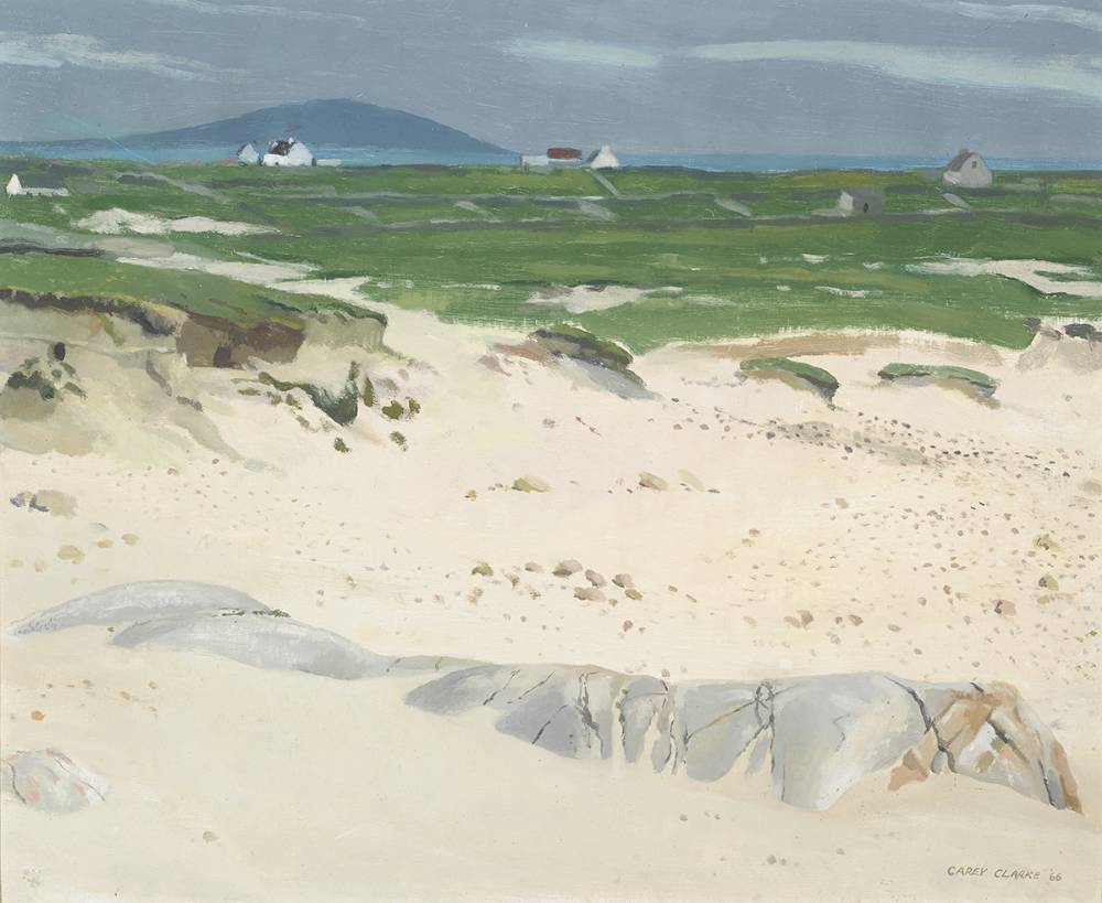 ACHILL, COUNTY MAYO, 1966 by Carey Clarke PPRHA (b.1936) at Whyte's Auctions