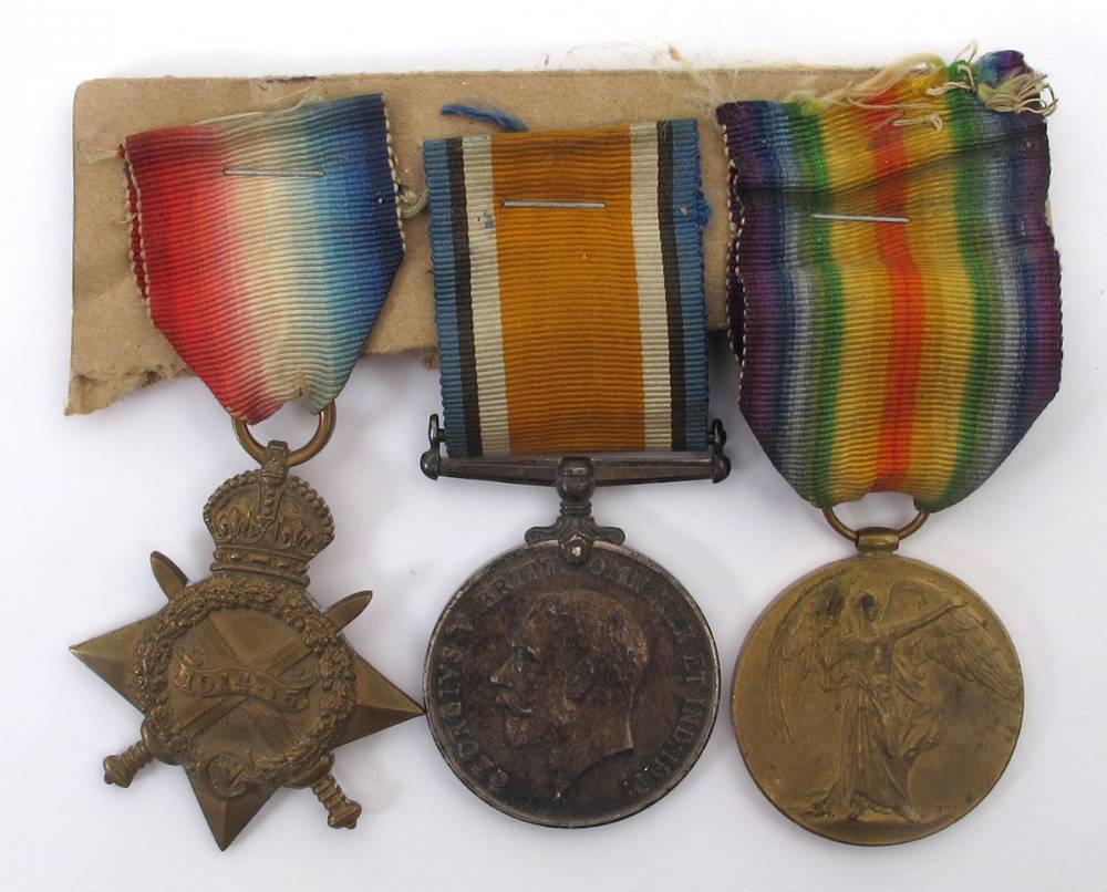 1914-1918 Trio to D R Clote South African Irish Regiment. at Whyte's Auctions