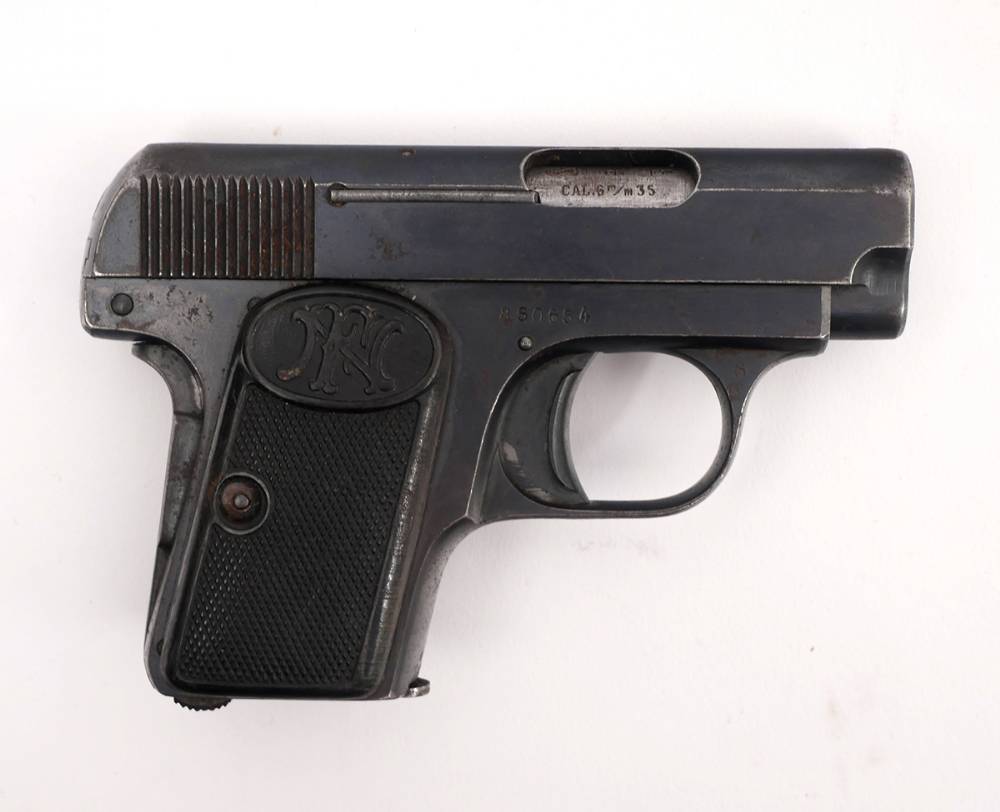 FN Browning-pattern 6.35mm automatic pistol. at Whyte's Auctions
