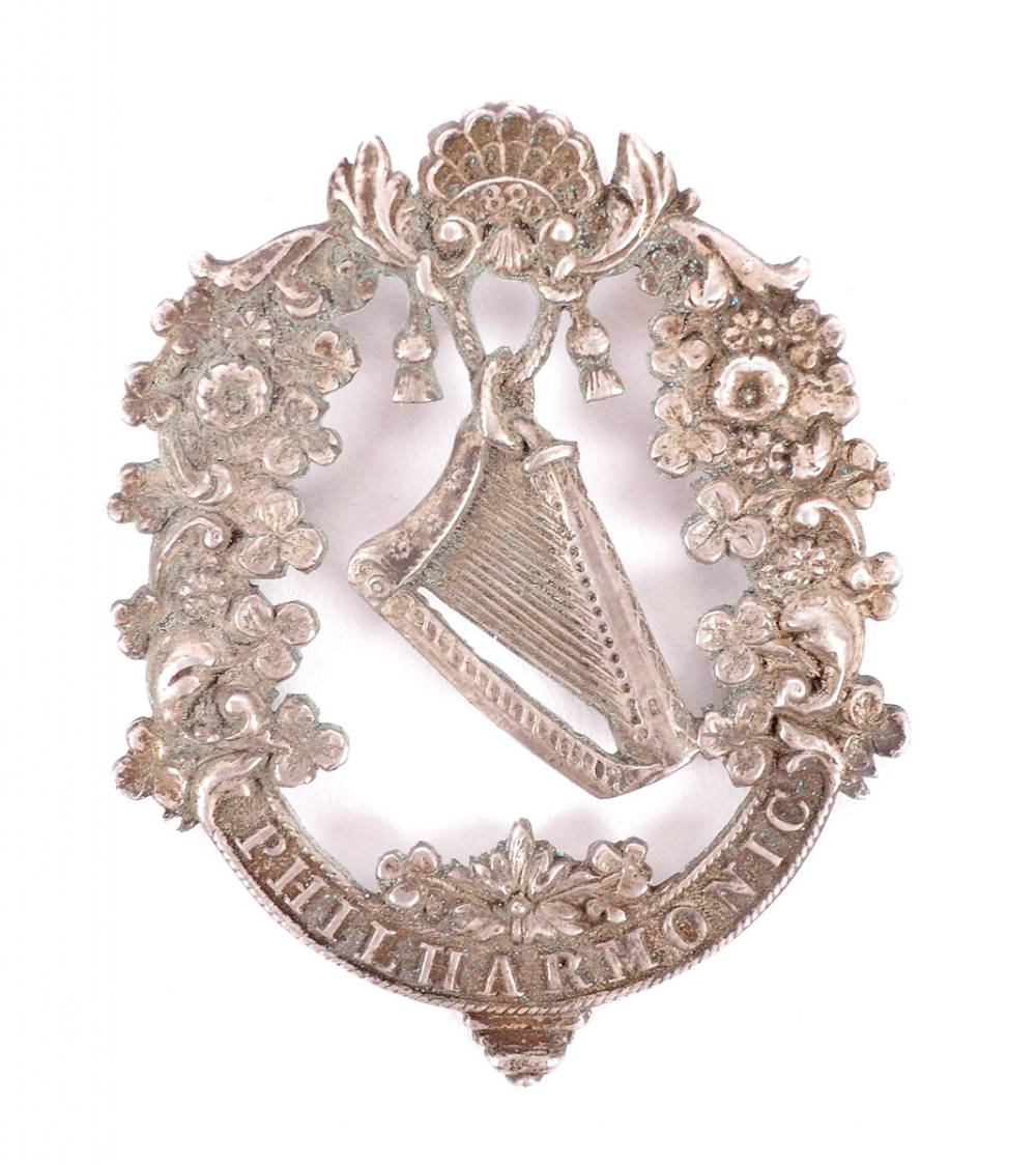 19th century Philharmonic Society badge. at Whyte's Auctions