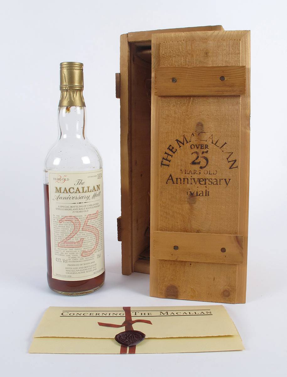 The Macallan Anniversary Malt. at Whyte's Auctions