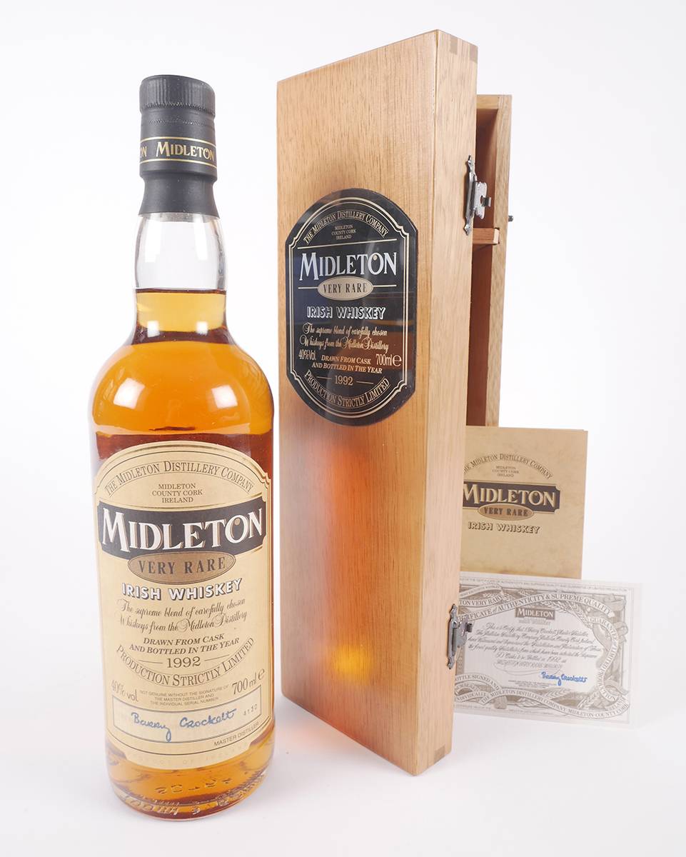 Midleton Very Rare Irish Whiskey, 1992, one bottle. at Whyte's Auctions