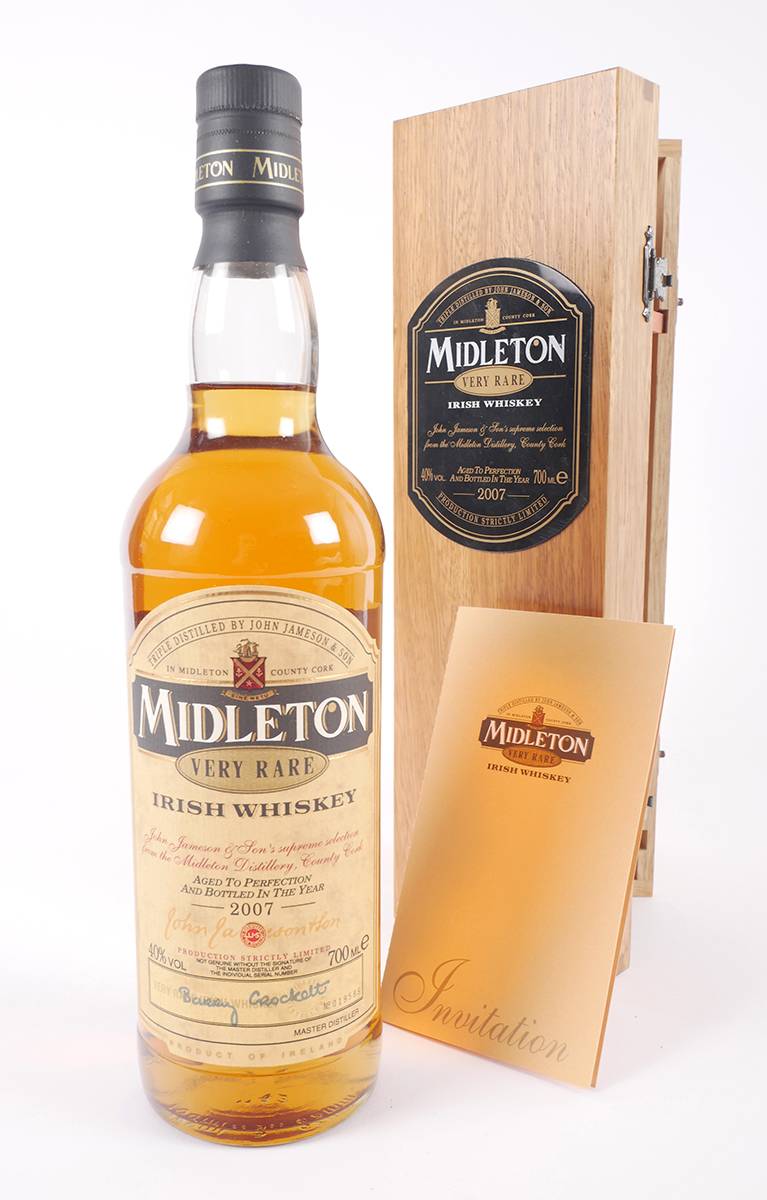 Midleton Very Rare Irish Whiskey, 2007, one bottle. at Whyte's Auctions