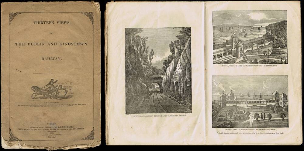 1835 Thirteen Views of the Dublin and Kingstown Railway. at Whyte's Auctions
