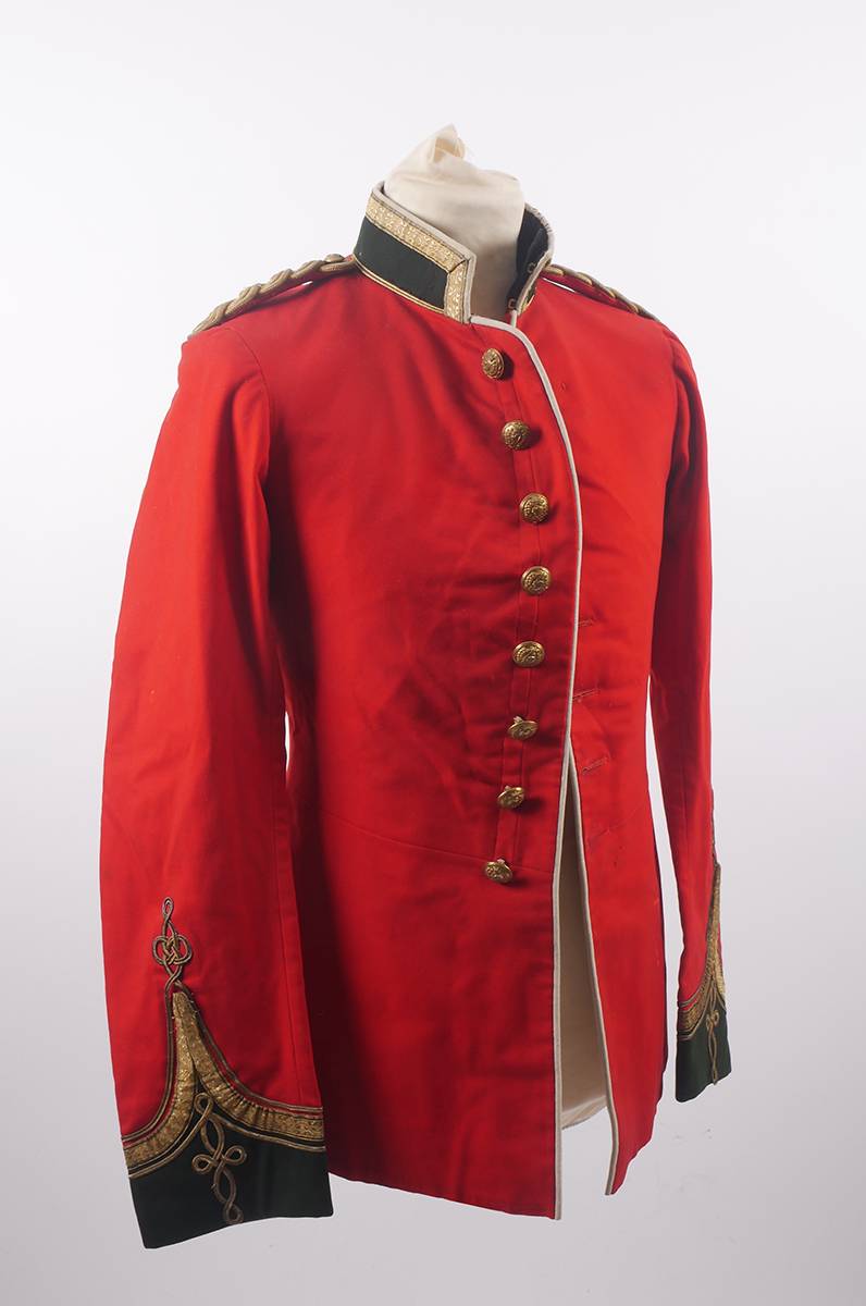 Victorian Connaught Rangers officer's parade dress tunic. at Whyte's Auctions
