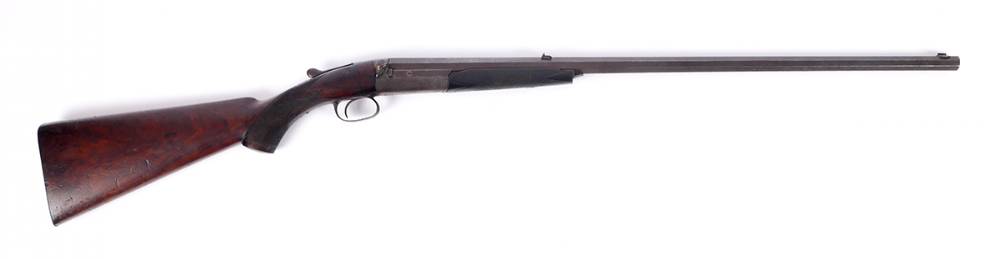 1880s Holland and Holland Semi-Smooth Bore 300/295 calibre rook rifle. at Whyte's Auctions