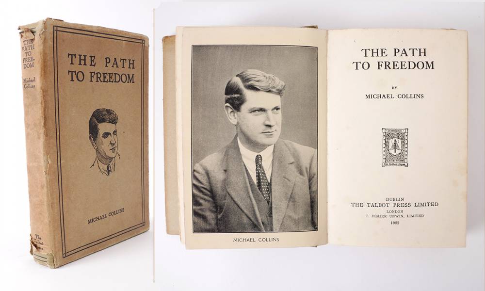 Collins, Michael. The Path to Freedom, first edition with dust jacket. at Whyte's Auctions