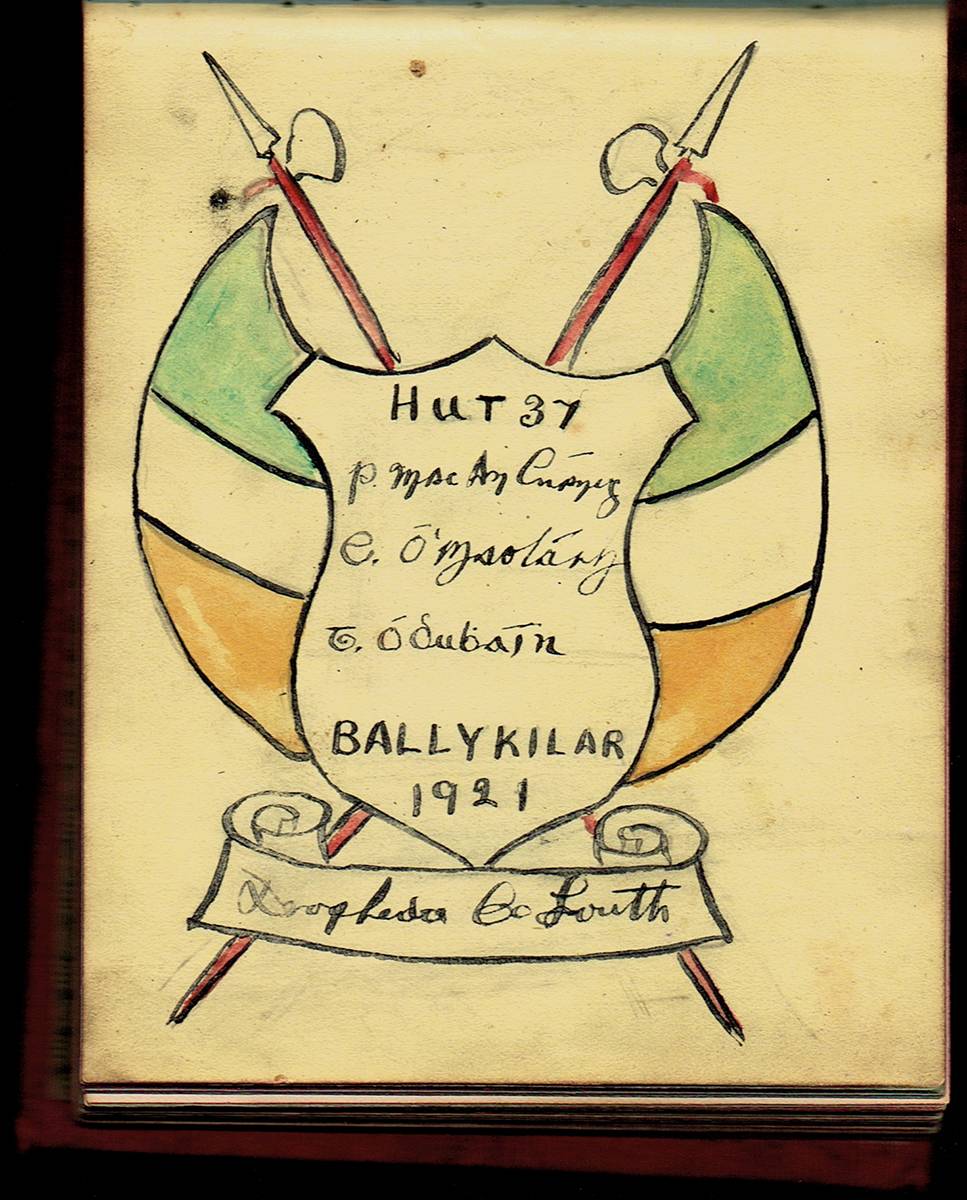 1921-1922 Ballykinlar Internment Camp, autograph book at Whyte's Auctions