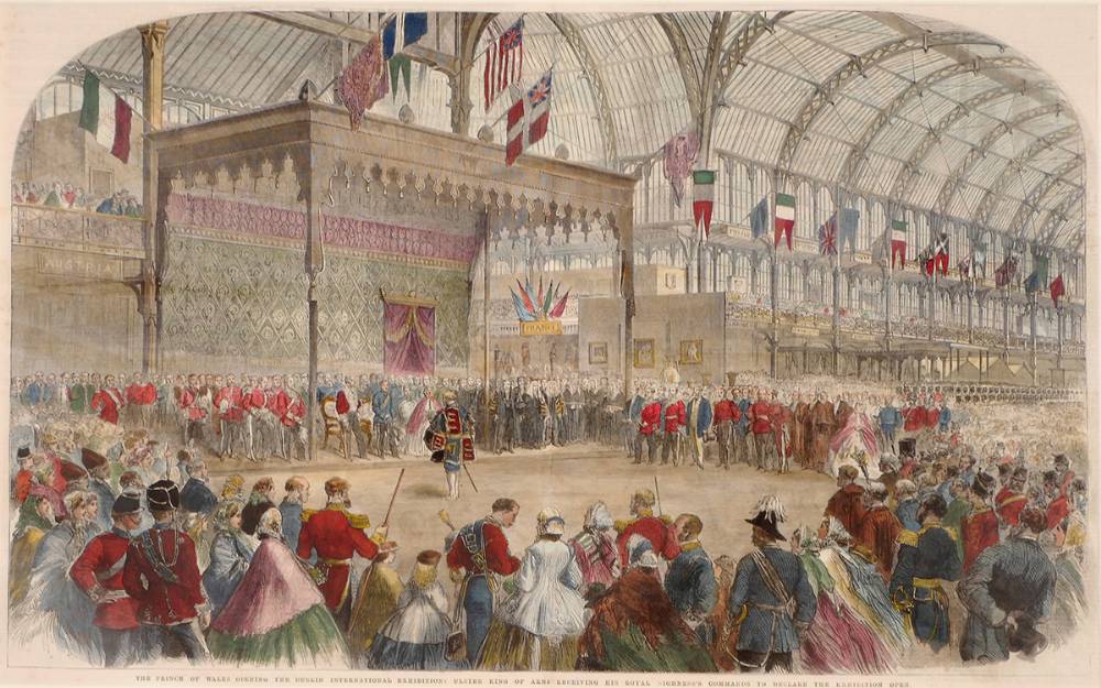 1865 Opening of the Dublin International Exhibition. at Whyte's Auctions
