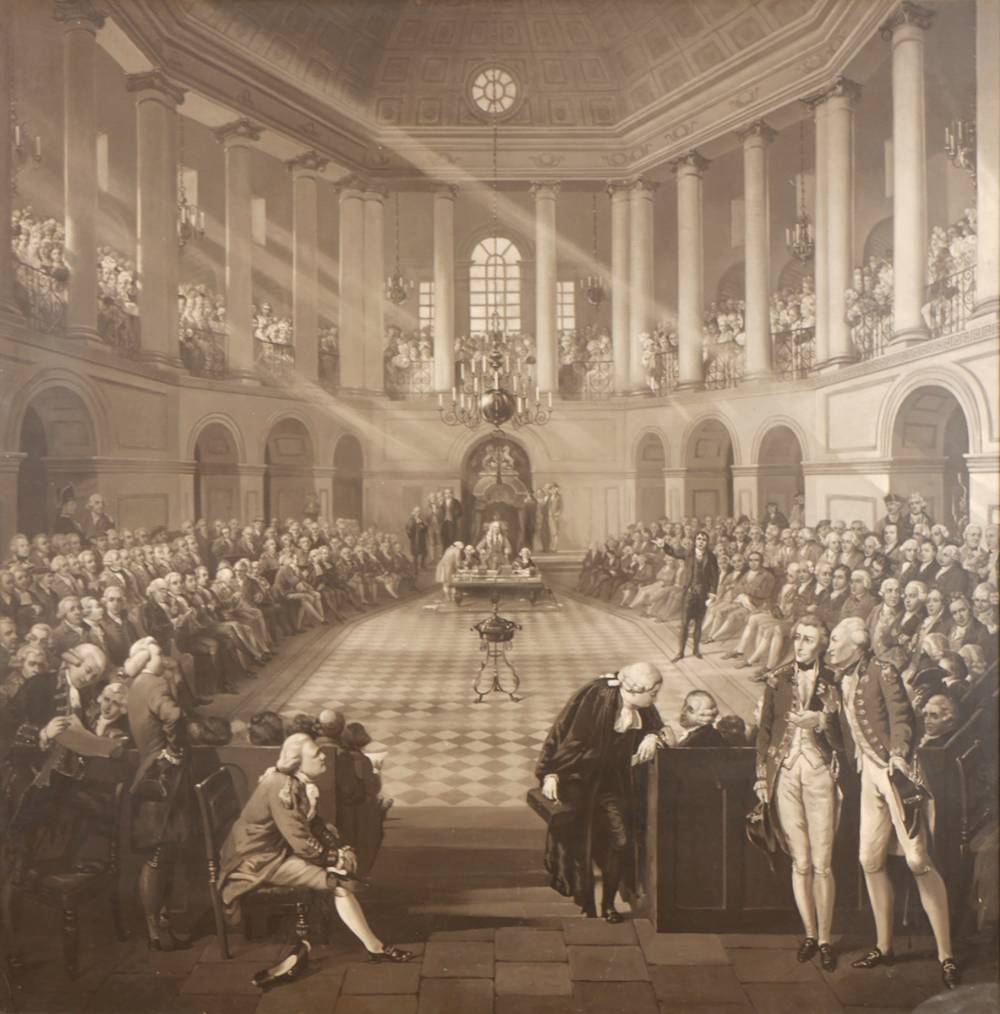 1790 The Irish House of Commons, The Great Parliament of Ireland. at Whyte's Auctions