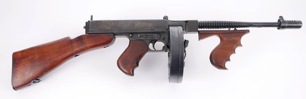 1928 Thompson .45 calibre sub-machine gun. at Whyte's Auctions
