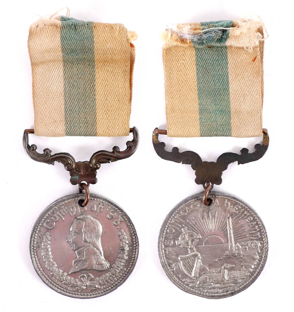 Wolfe Tone, 1798 Commemorative Medal, by R. C. Oldfield. at Whyte's Auctions