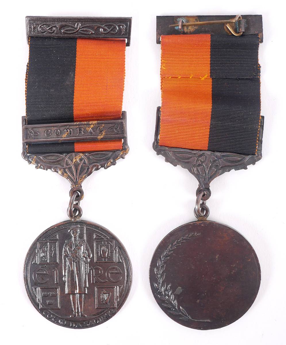 1917-1921 War of Independence Service Medal, with Comhrac bar,  Tipperary III Brigade. at Whyte's Auctions