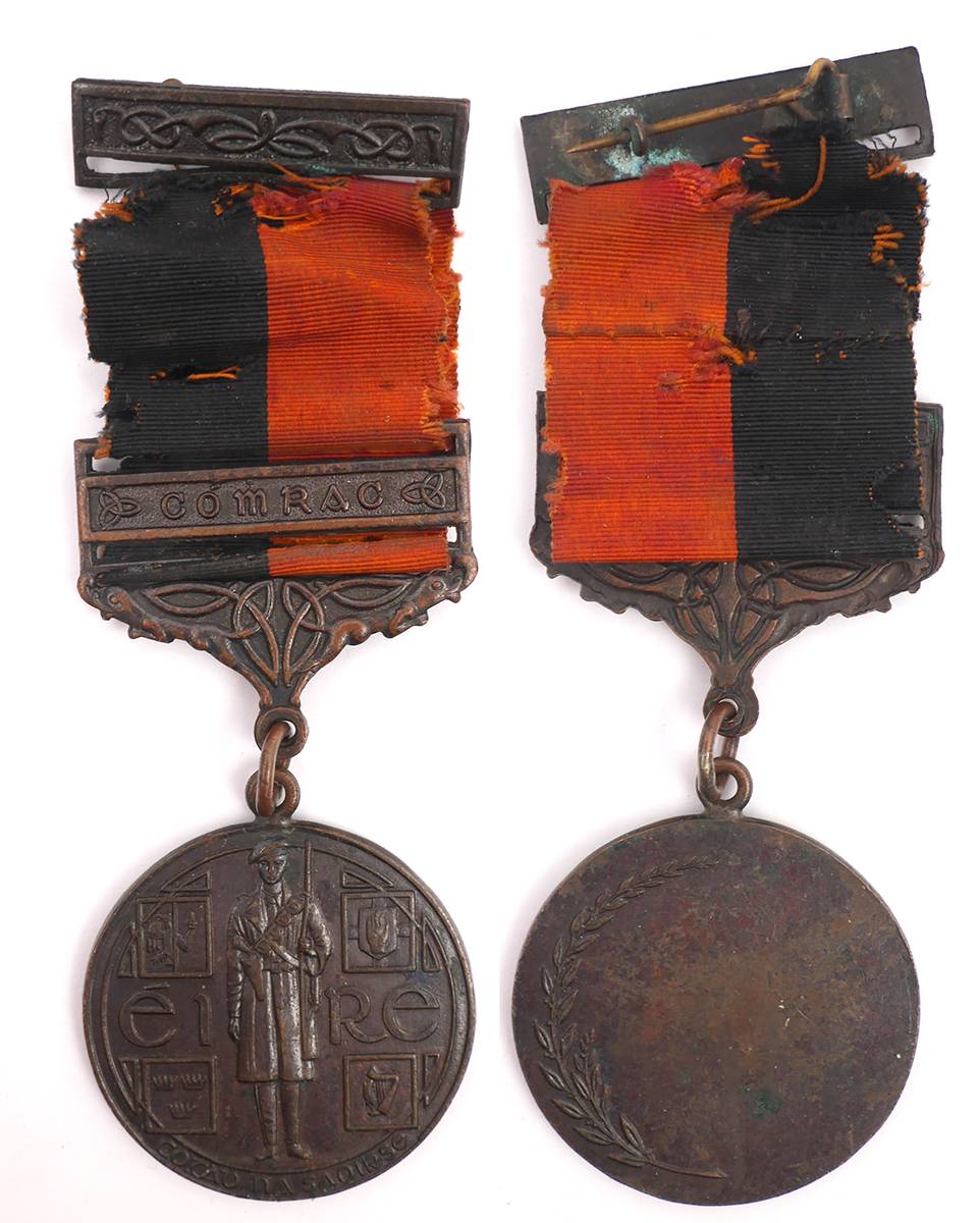 1917-1921 War of Independence Service Medal with Comhrac Bar. at Whyte's Auctions