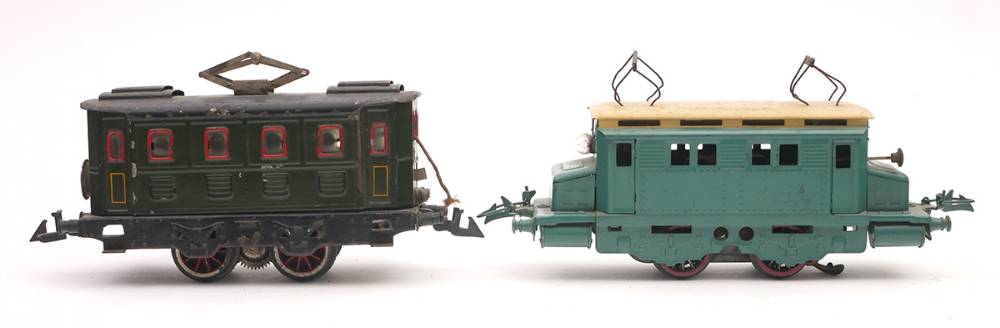 Bing and French Hornby O gauge three rail electric locomotives (2) at Whyte's Auctions