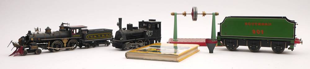 Mixed lot including locomotives and Aster steam tender, etc. (4) at Whyte's Auctions