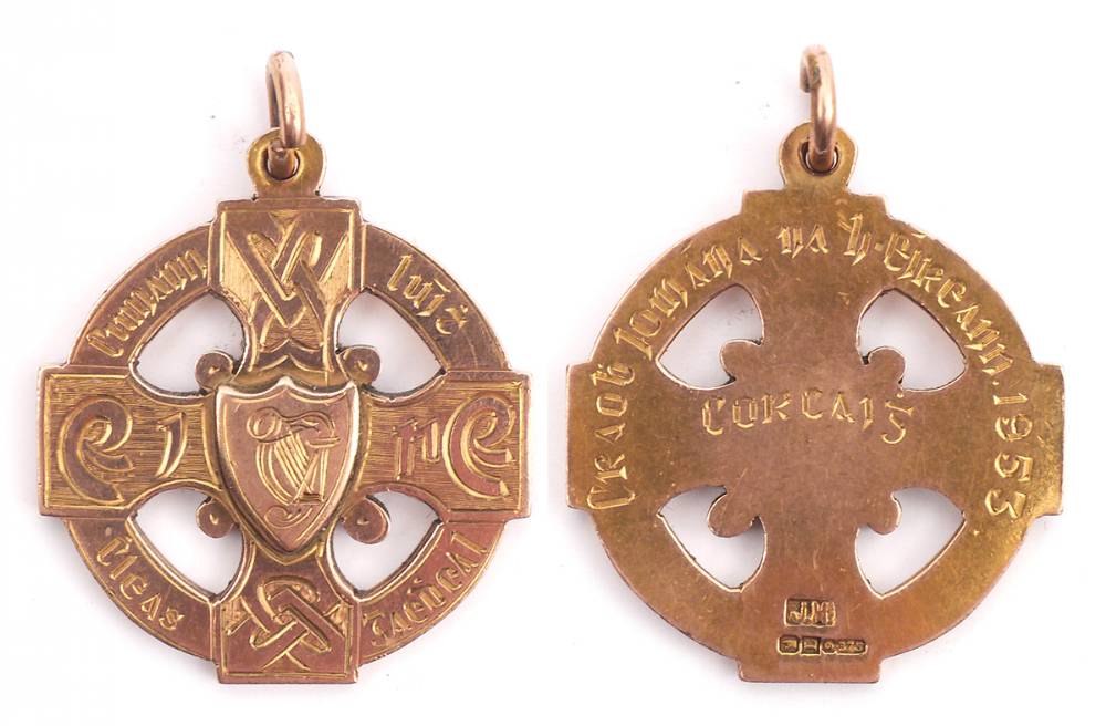 GAA 1953 Senior Hurling Championship All Ireland winner's medal to Cork at Whyte's Auctions