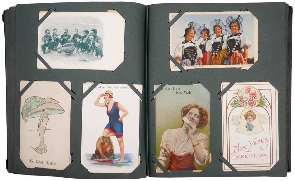 Postcards. Collections in 5 albums. (2,000 approx.) at Whyte's Auctions