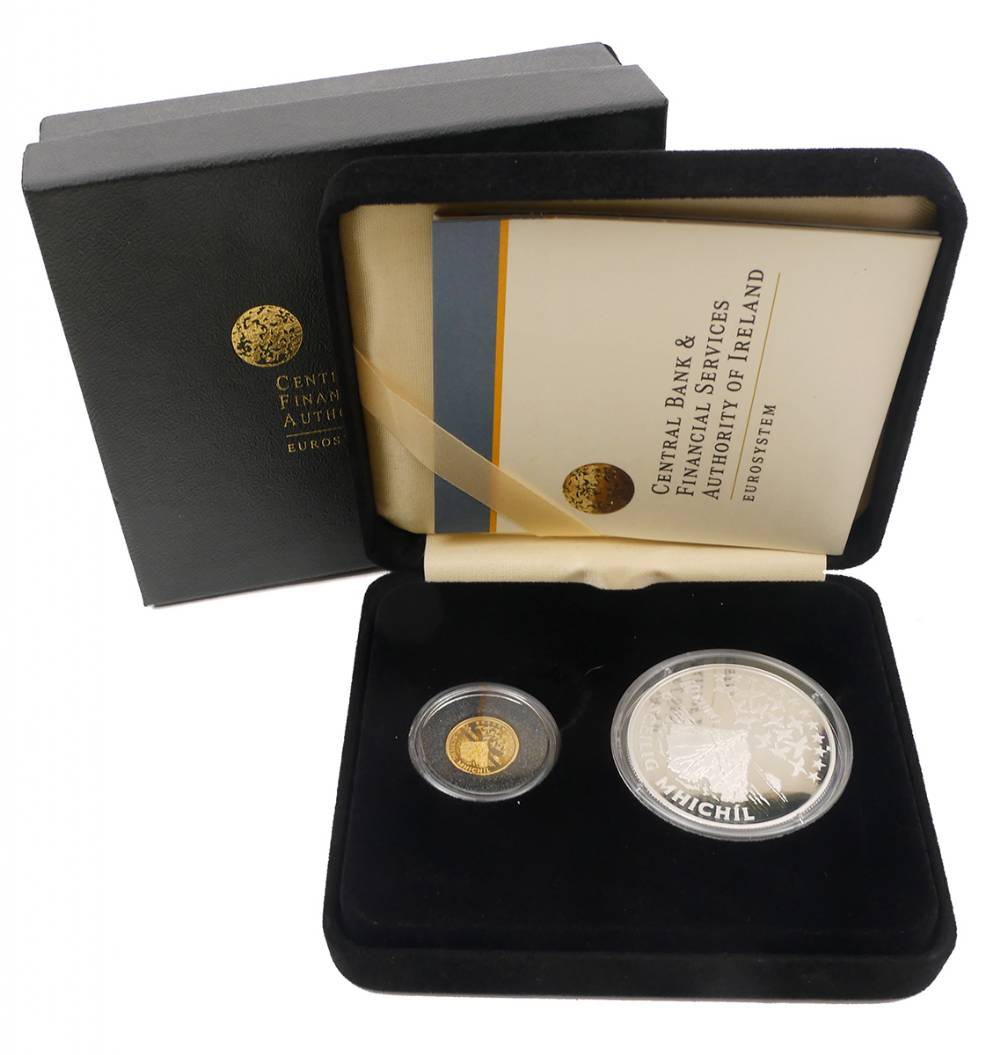 Central Bank of Ireland proofs and Irish Independent medals. (25) at Whyte's Auctions