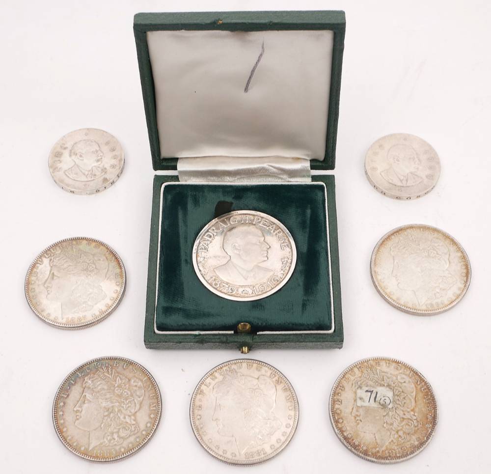 1916 Rising Anniversary silver medal, 1966 at Whyte's Auctions