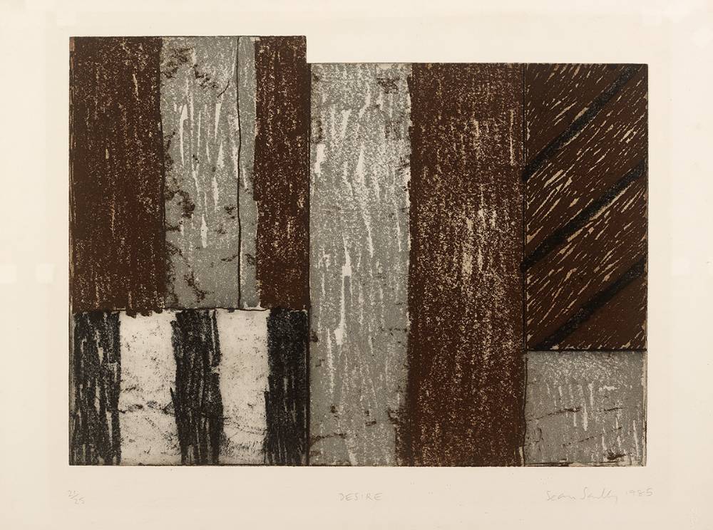 DESIRE, 1985 by Sean Scully (b.1945) at Whyte's Auctions