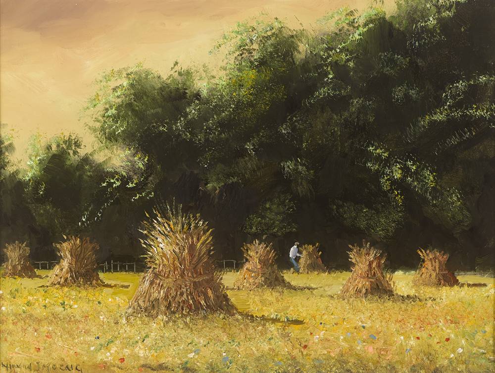 HAYSTACKS by Norman J. McCaig (1929-2001) at Whyte's Auctions