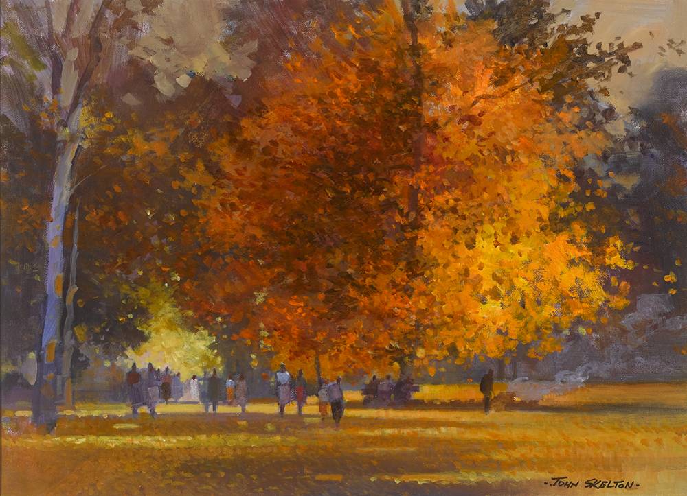 ST. STEPHEN'S GREEN, DUBLIN by John Skelton sold for �1,700 at Whyte's Auctions