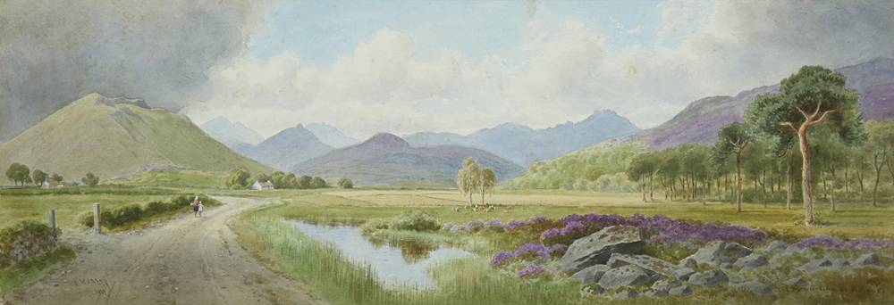 THE MOUNTAINS OF MOURNE, 1929 by Joseph William Carey RUA (1859-1937) RUA (1859-1937) at Whyte's Auctions