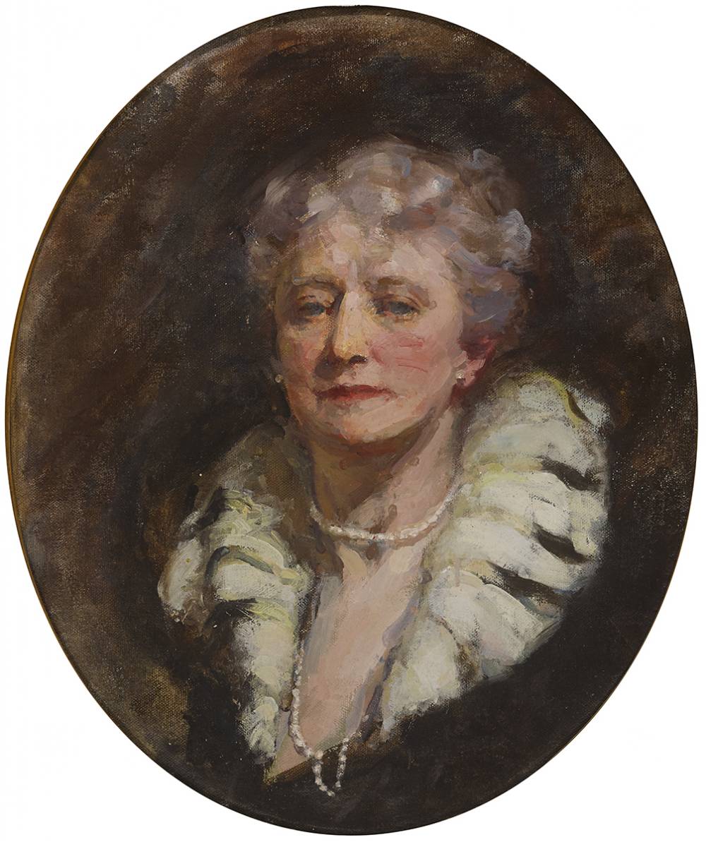 HEAD OF A WOMAN by Marguerite E. Lawrence (fl. 1903-19) at Whyte's Auctions