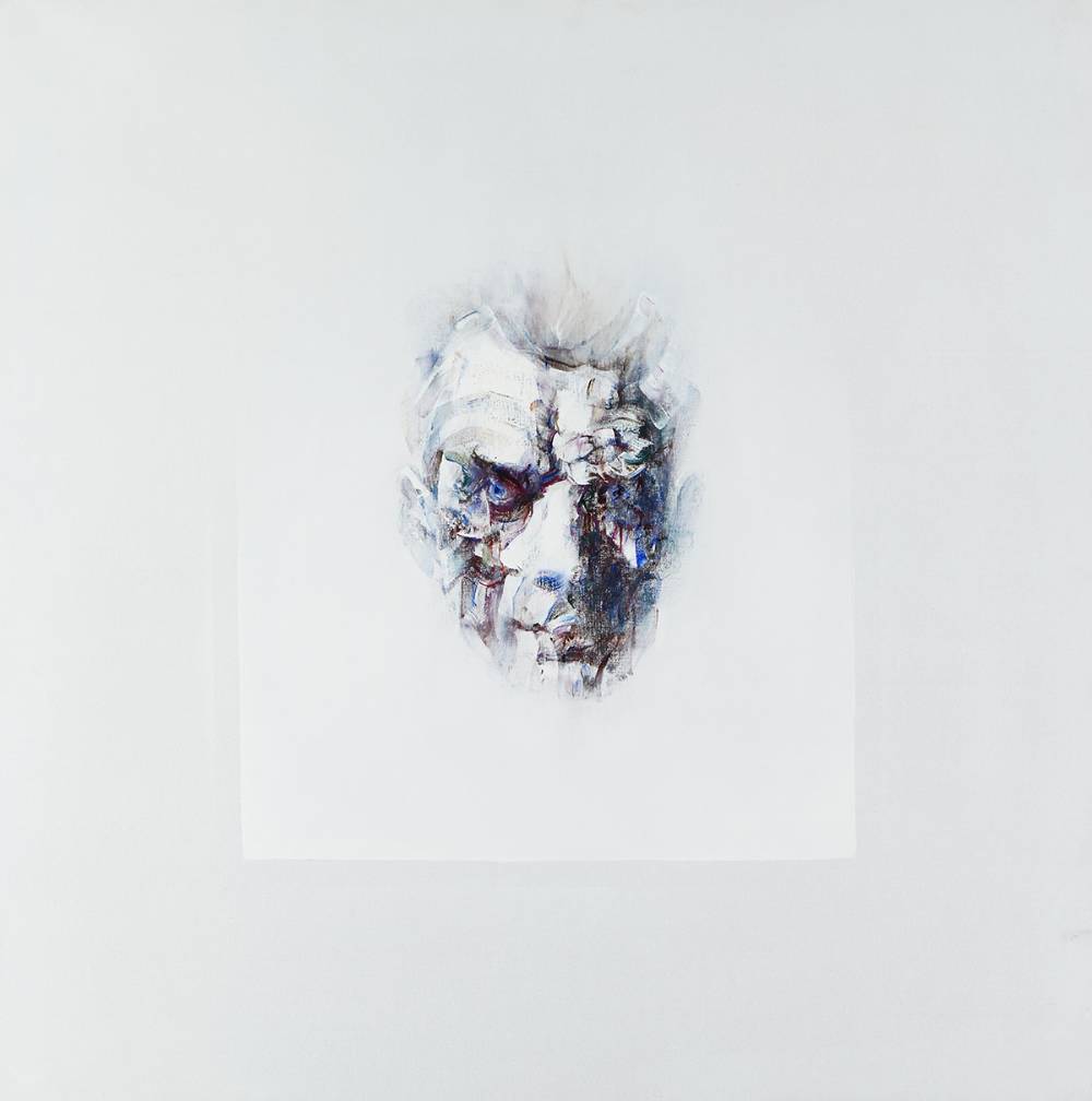 IMAGE OF SAMUEL BECKETT, 1980 by Louis le Brocquy sold for €210,000 at Whyte's Auctions