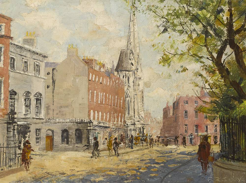 PARNELL SQUARE, DUBLIN by Fergus O'Ryan RHA (1911-1989) at Whyte's Auctions