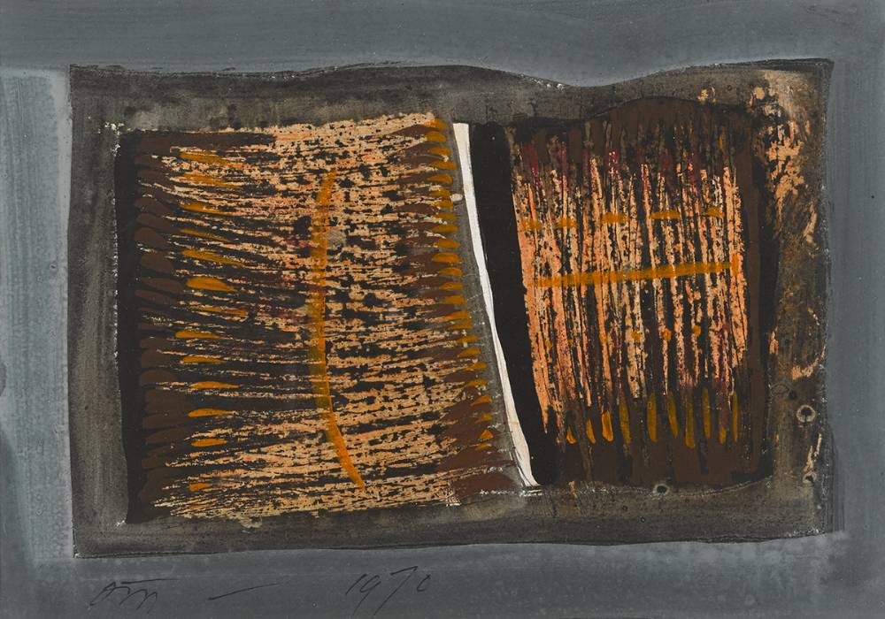 WINTER PAINTING, 1970 by Tony O'Malley HRHA (1913-2003) HRHA (1913-2003) at Whyte's Auctions