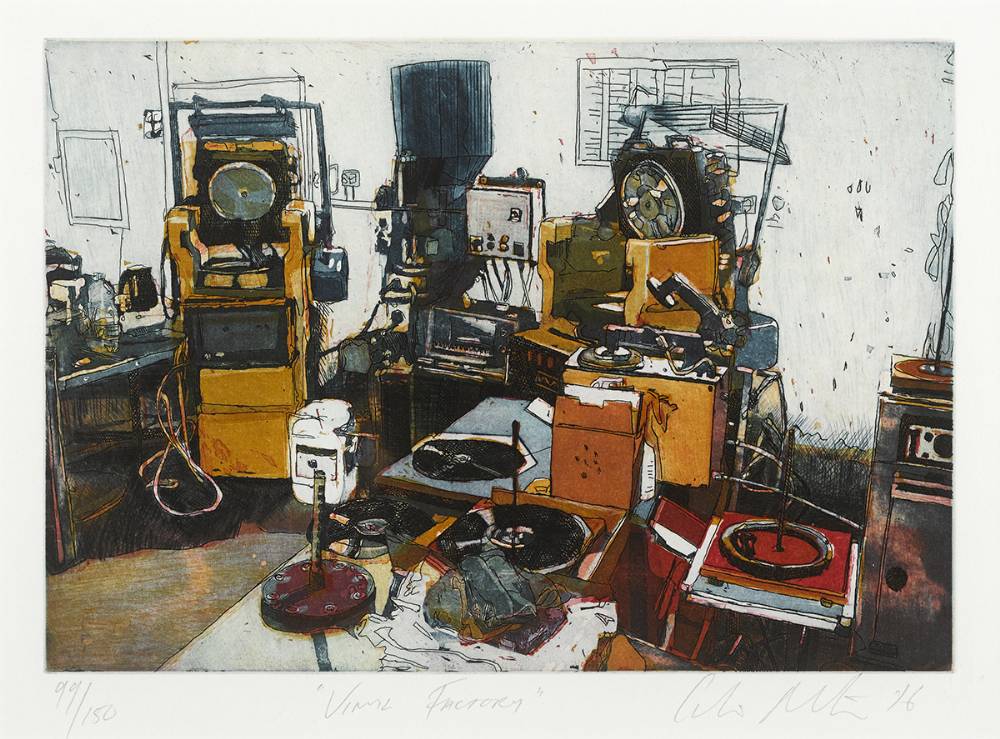 VINYL FACTORY, 2016 by Colin Martin ARHA (b.1973) ARHA (b.1973) at Whyte's Auctions