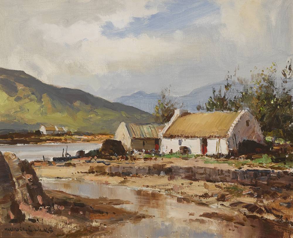 ON INNISHNEE, COUNTY GALWAY by Maurice Canning Wilks RUA ARHA (1910-1984) at Whyte's Auctions