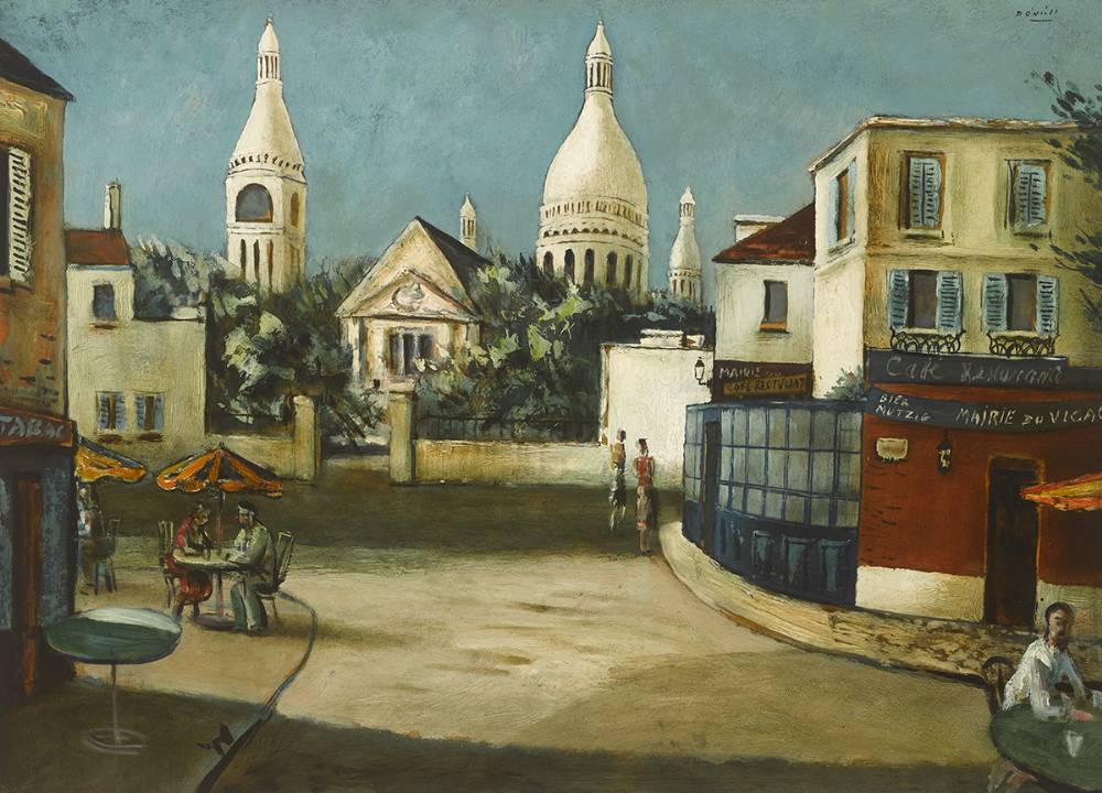 PLACE DU TERTRE by Daniel O'Neill (1920-1974) (1920-1974) at Whyte's Auctions