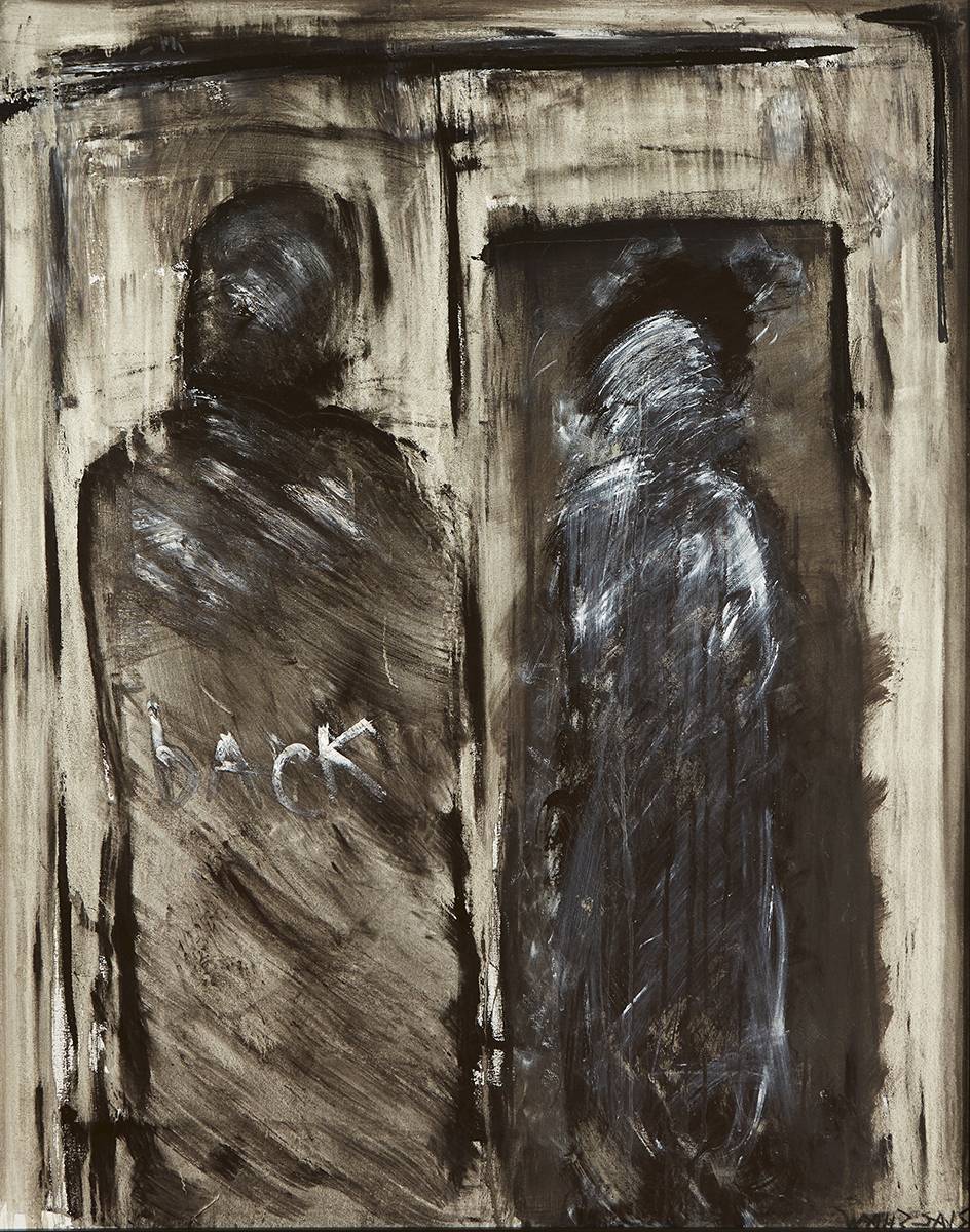UNTITLED I and UNTITLED II by Basil Blackshaw sold for �12,500 at Whyte's Auctions
