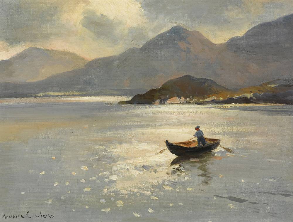 EVENING LIGHT, CONNEMARA by Maurice Canning Wilks RUA ARHA (1910-1984) at Whyte's Auctions