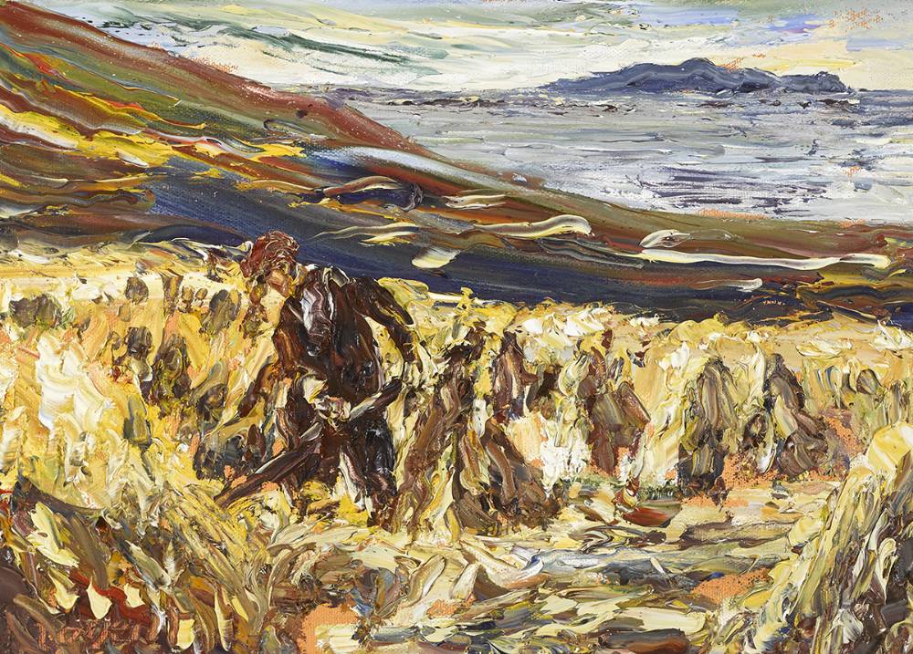 THE CORNFIELD, 1995 by Liam O'Neill (1954) (1954) at Whyte's Auctions